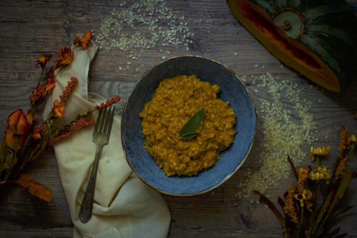 Bowl of risotto