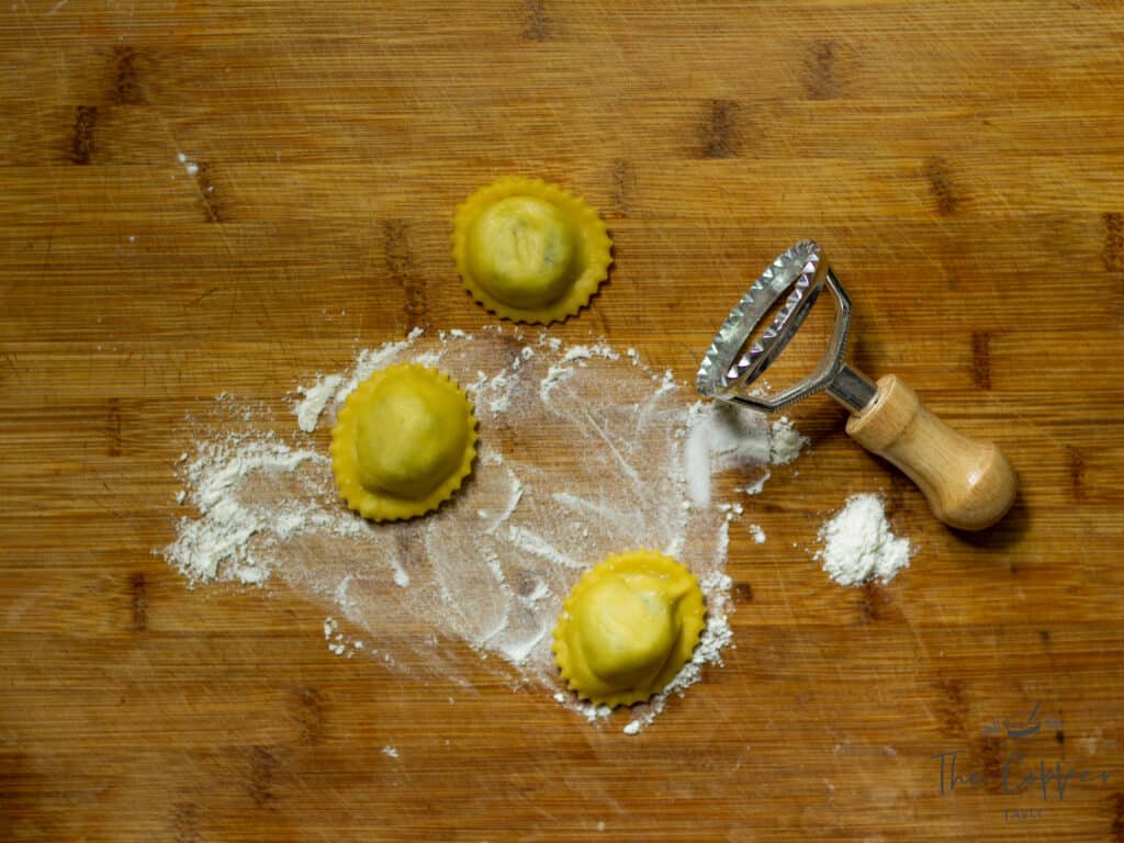 ravioli and ravioli press