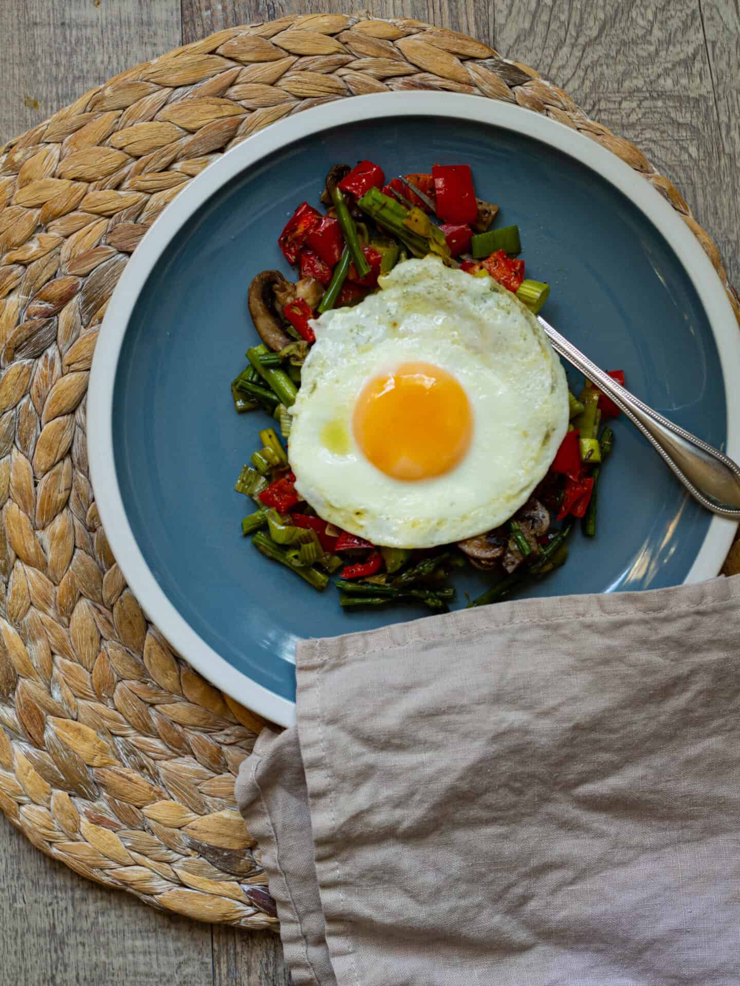 Roasted Vegetable Breakfast Hash