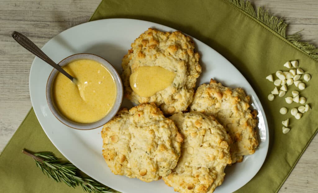 Plate of scones