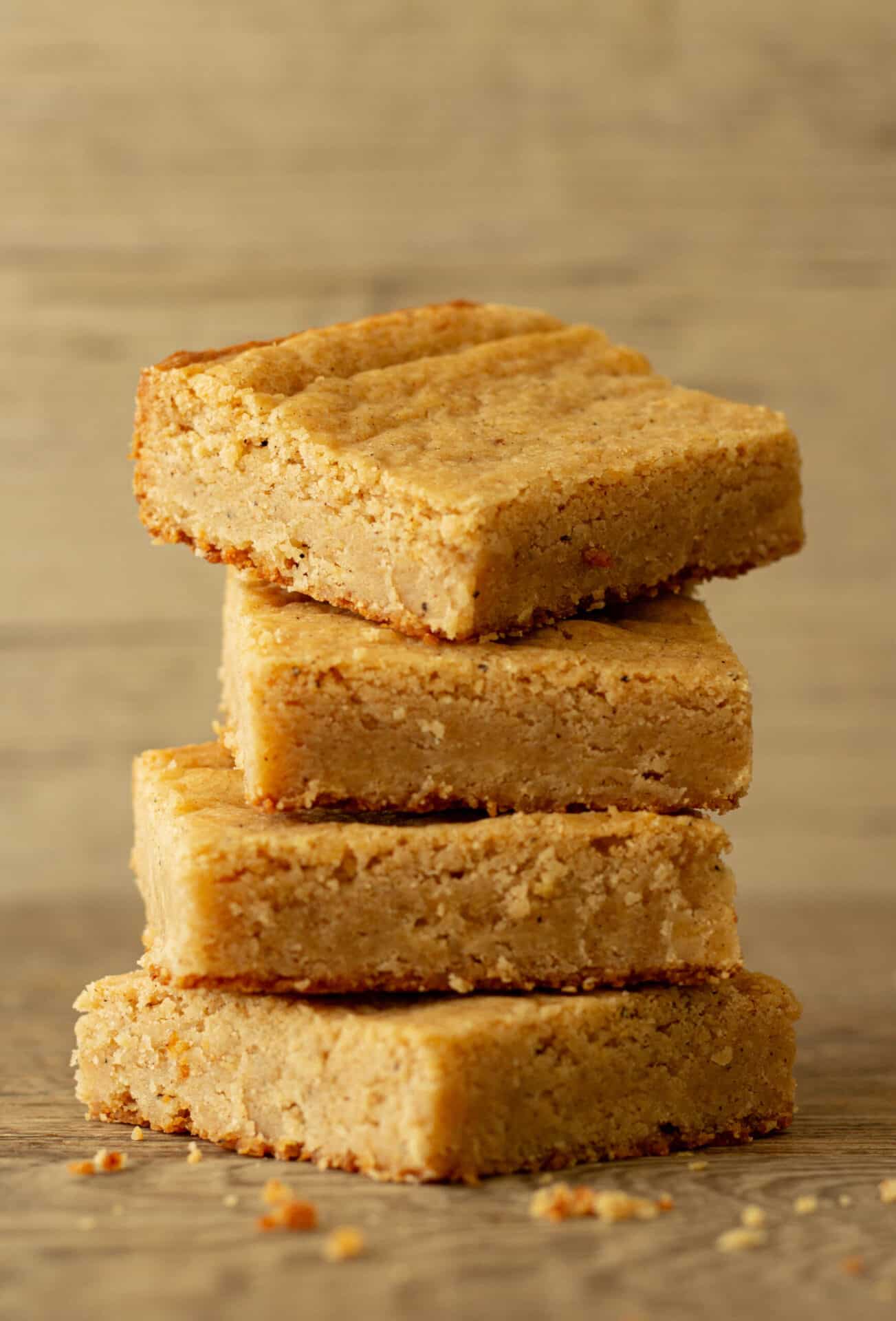 chai spiced white chocolate brownies