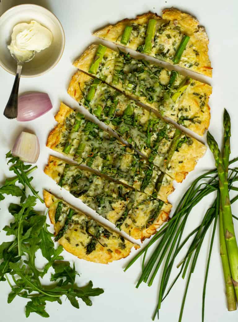 flatbread with toppings