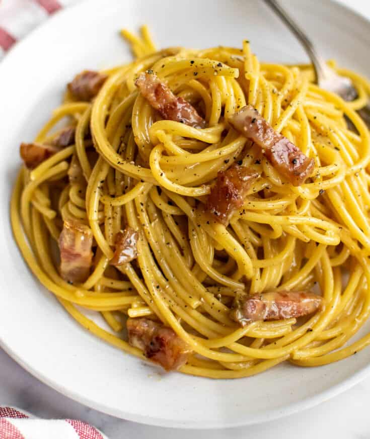 Image for Authentic Bucatini Alla Carbonara