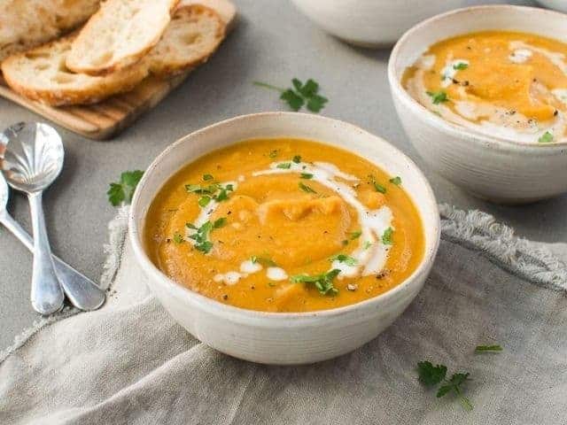Image for Pumpkin and Sweet Potato Soup