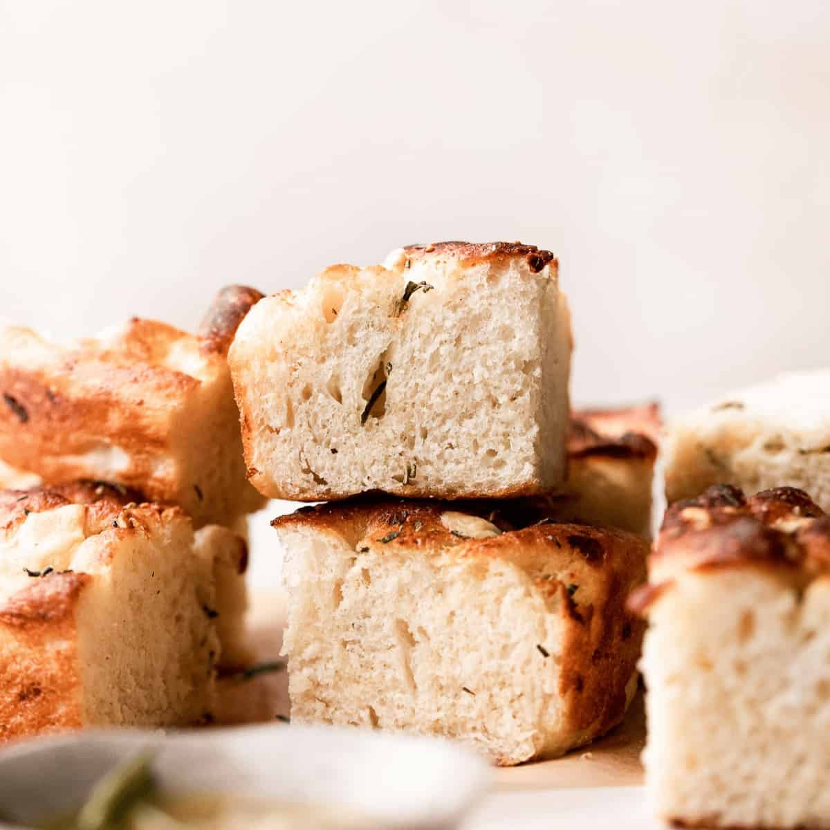 Image for Easy No Knead Focaccia Bread