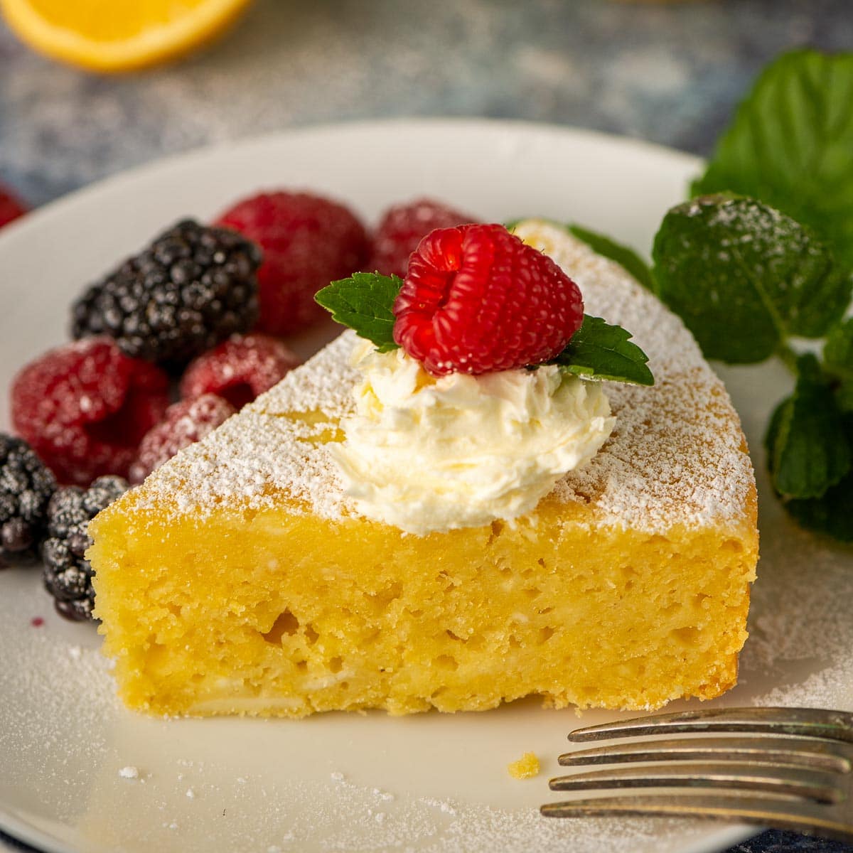 Image for Italian Lemon Ricotta Cake