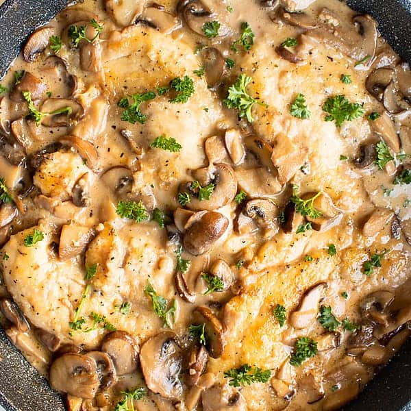 Image for Chicken Marsala with Mushrooms Recipe [+VIDEO] >X MasalaHerb.com