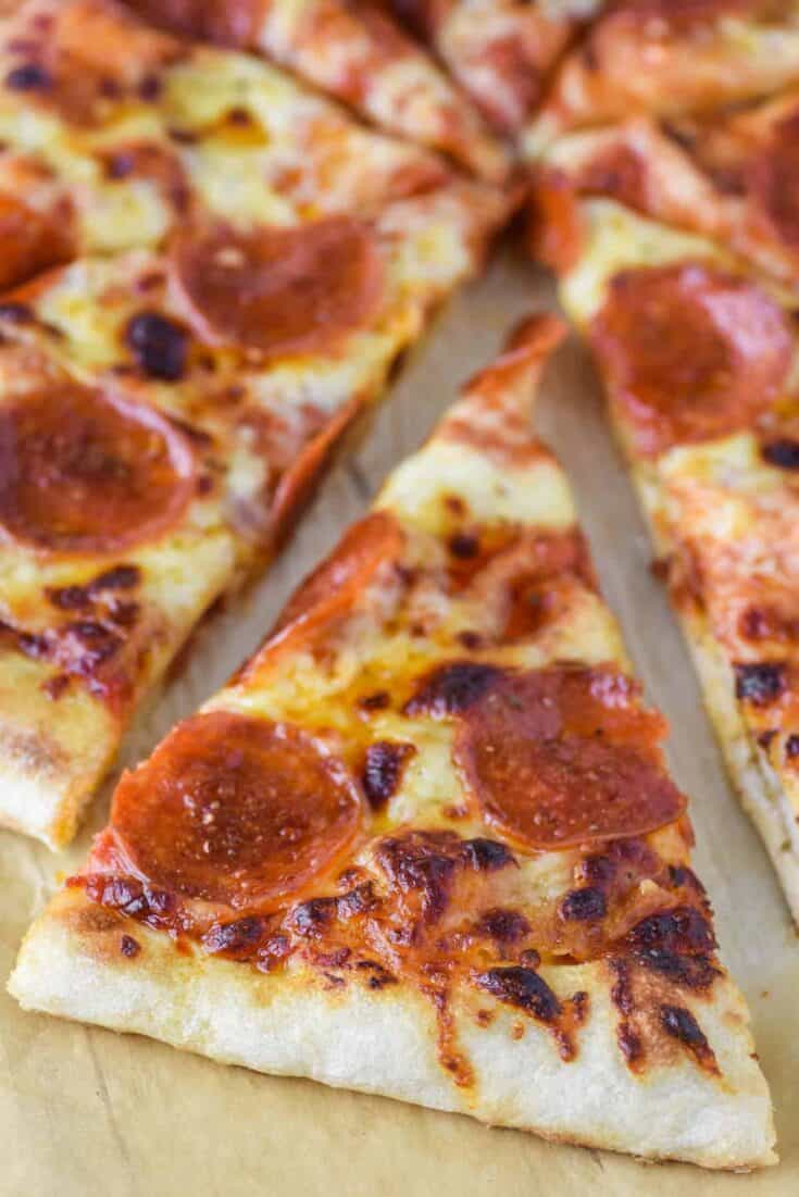 Image for Homemade Pepperoni Pizza Recipe - Better Than Delivery