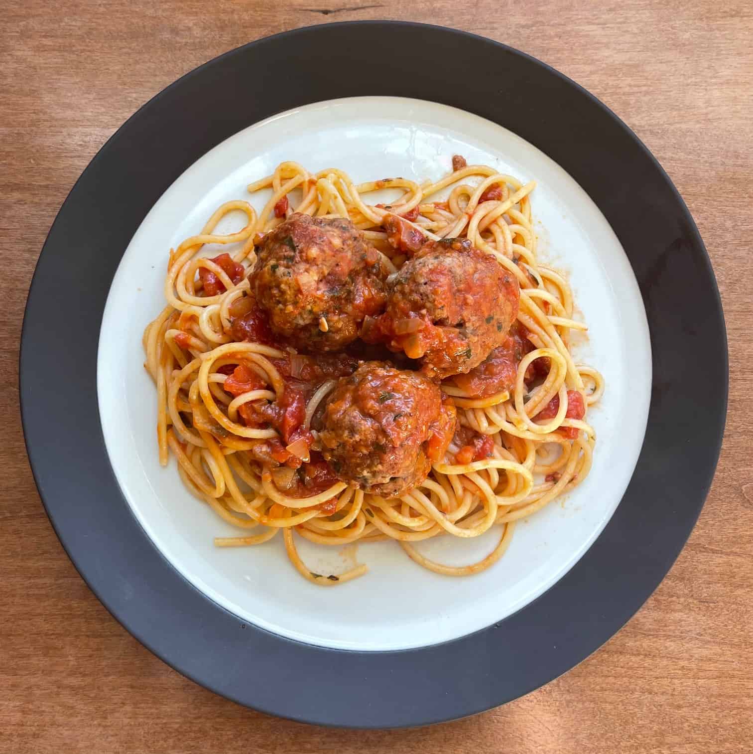 Image for Braised Meatballs in a Hearty Marinara Sauce