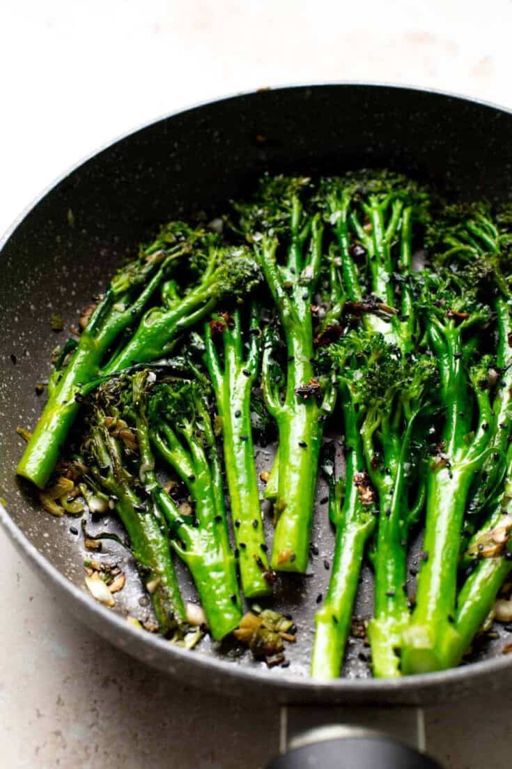 Image for 10-Minute Broccoletti In a Pan