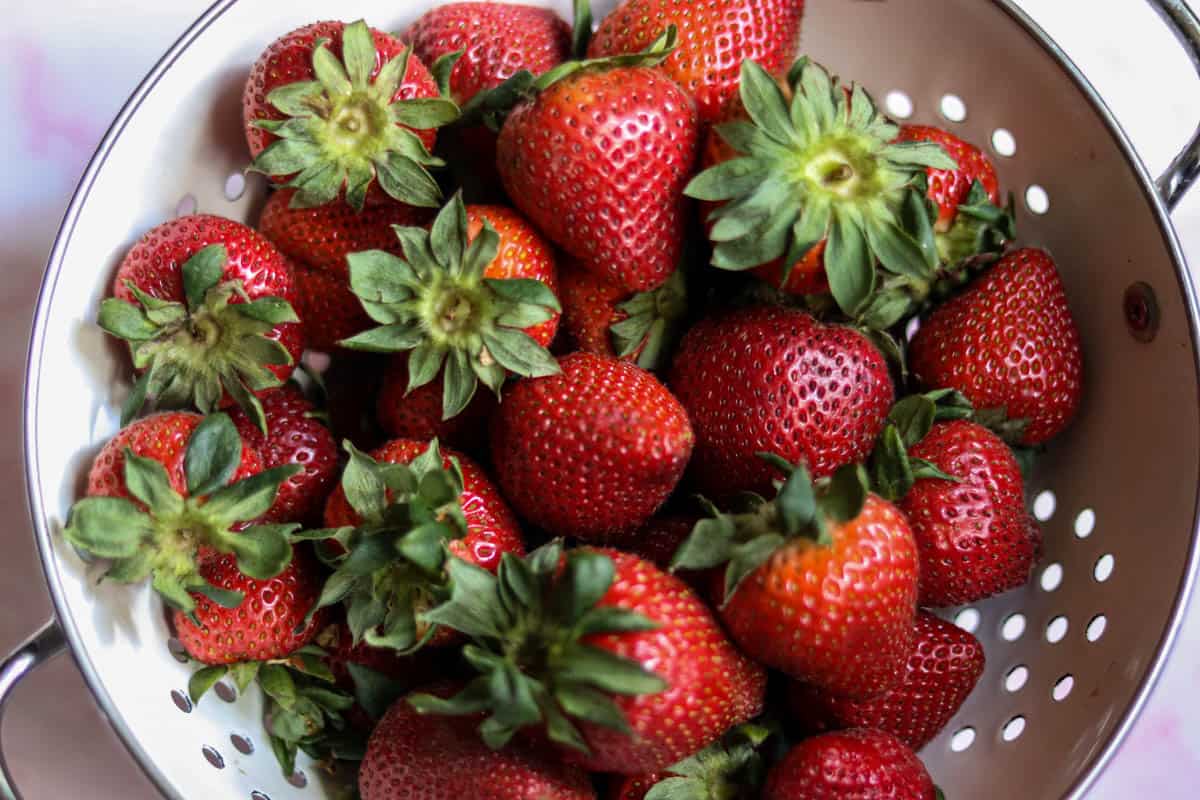 Bowl of Strawberries.