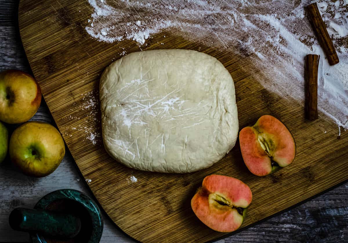 Ball of pastry dough.