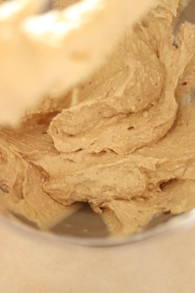 Pumpkin cheesecake batter.